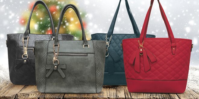 Elegantní dámské kabelky: dva typy a několik barev
