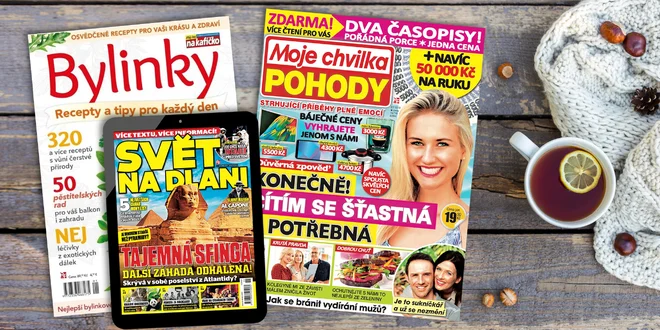 Předplatné Moje chvilka pohody a Svět na dlani