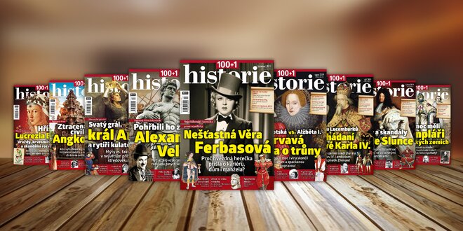 Časopis 100+1 historie, kompletní ročník 2019