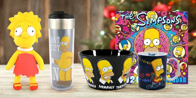 Dárky z oficiální kolekce The Simpsons pro fanoušky