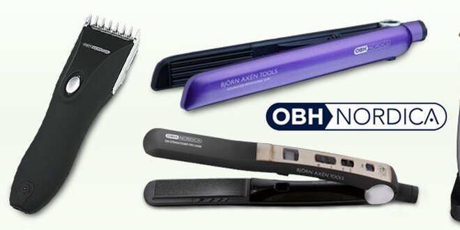 Profesionální žehlička na vlasy nebo zastřihovač OBH Nordica