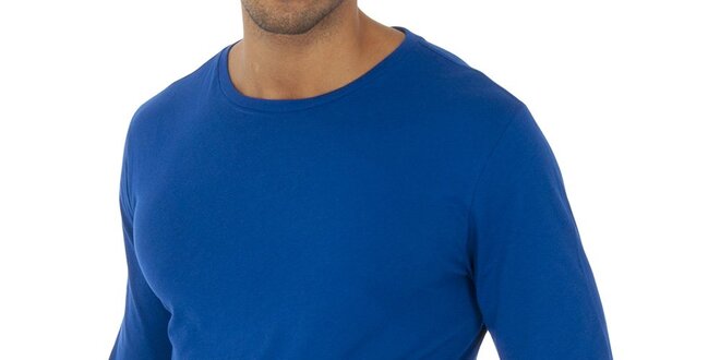 Světle modré triko Polo Ralph Lauren s dlouhým rukávem