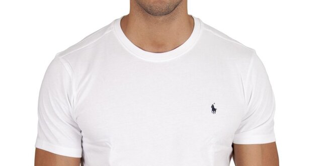 Pánské bílé tričko Polo Ralph Lauren