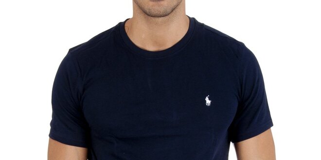 Temně modré tričko Polo Ralph Lauren velikost L