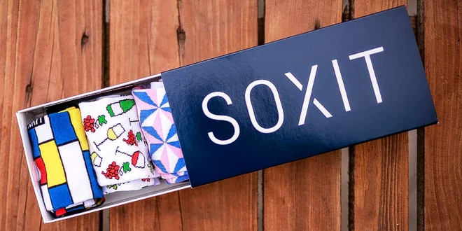 Sety designových ponožek Soxit pro děti i dospělé