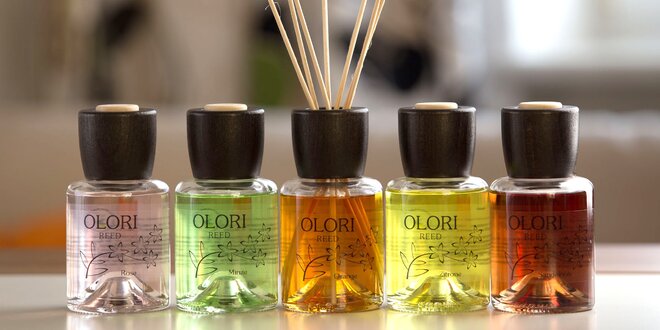 Aroma difuzéry Olori: 12 svěžích i smyslných vůní