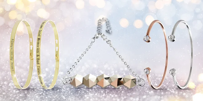 Náramky s krystaly Swarovski nebo s nápisy