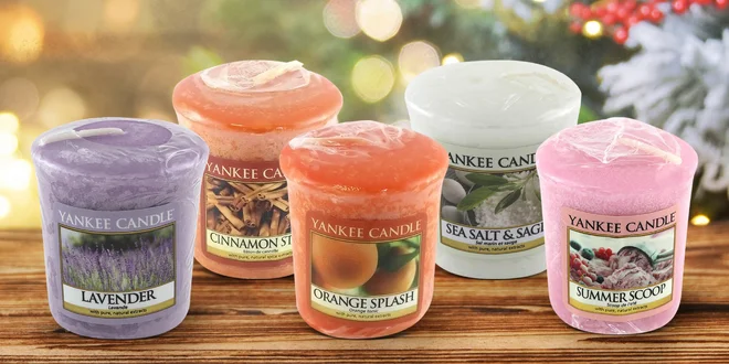 Voňavé svíčky Yankee Candle, na výběr z 18 vůní