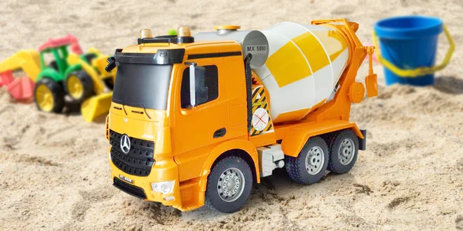 Míchačka Mercedes-Benz na dálkové ovládání