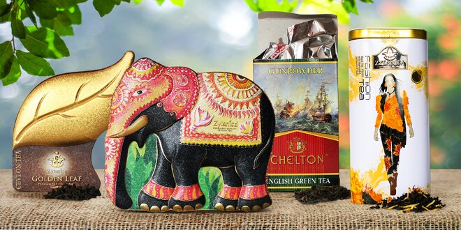 Prvotřídní čaje ze Srí Lanky: zelený i černý