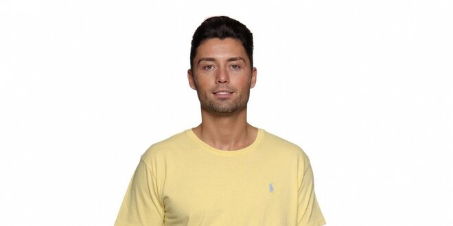 Pánské žluté tričko Ralph Lauren