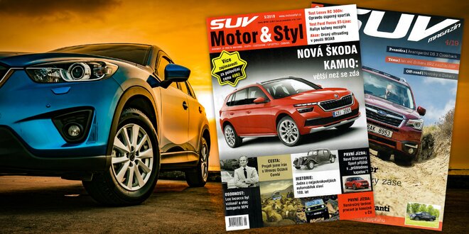 Roční předplatné magazínu SUV Motor & Styl