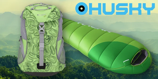 Husky pro sportovce i výletníky: batohy, spacáky aj.