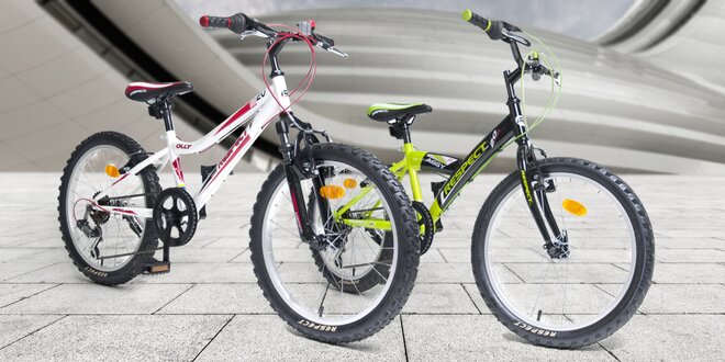 Dětská kola Respect Bike s komponenty Shimano