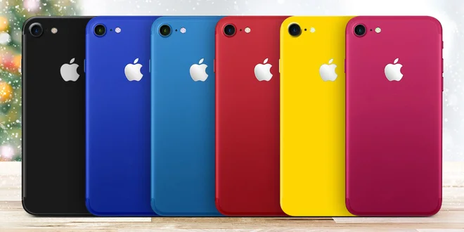 Stylové fólie na iPhone: 7 barevných variant