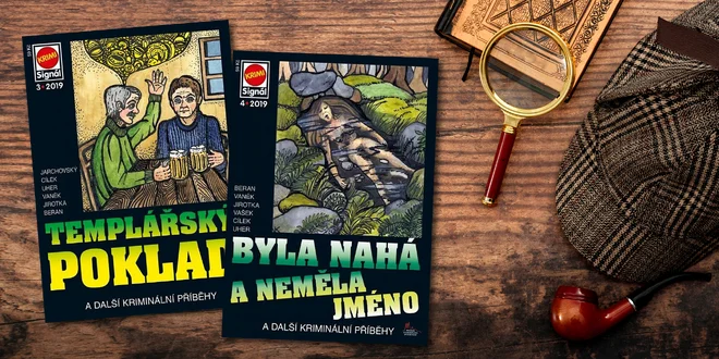 Předplatné detektivního časopisu Krimisignál