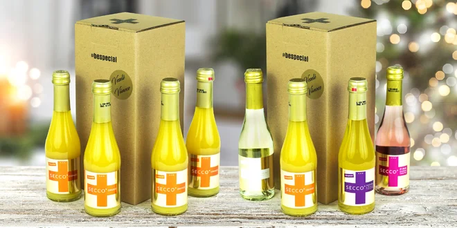 Prémiová perlivá vína SECCO+ v dárkovém balení