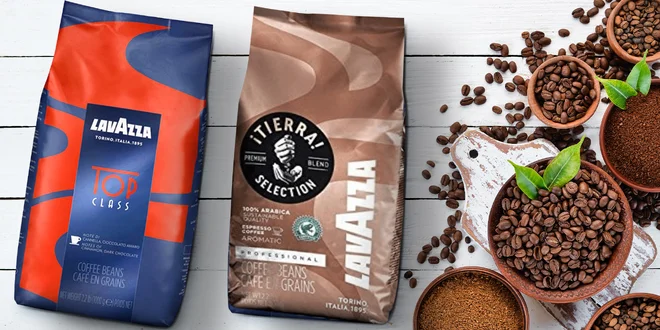 1 kg zrnkové kávy Lavazza: 3 druhy