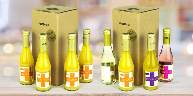 Prémiová perlivá vína SECCO+ v dárkovém balení