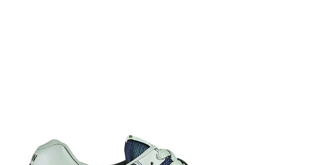 Pánská tmavě modrá sportovní obuv New Balance s bílými detaily