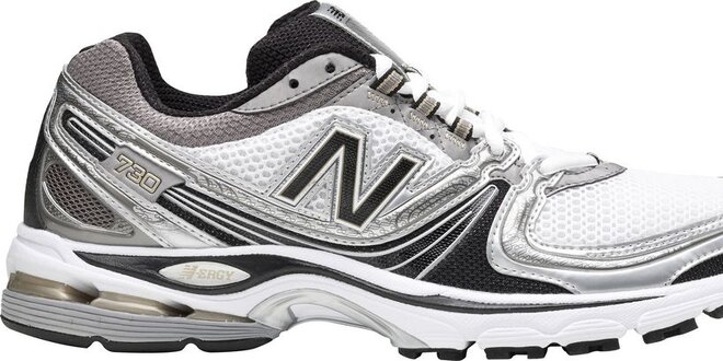 Pánská černo-bílá sportovní obuv New Balance
