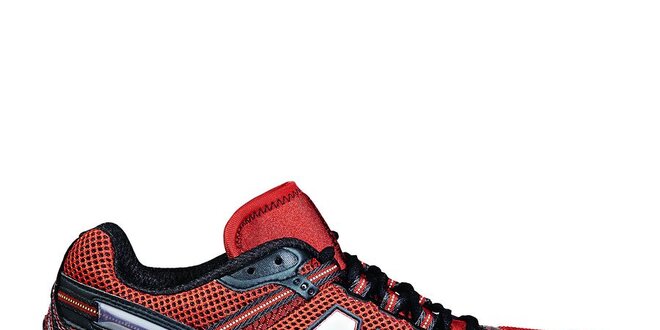 Pánská červeno-černá sportovní obuv New Balance