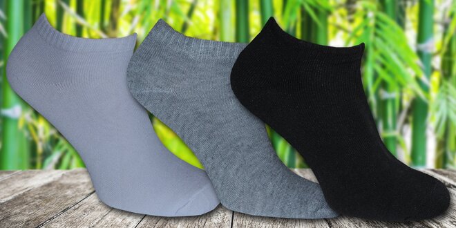 12 párů pánských kotníkových ponožek: černé či mix