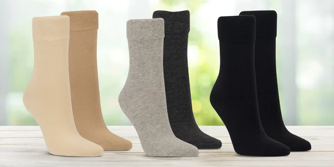 Bio unisex ponožky ve 3 variantách