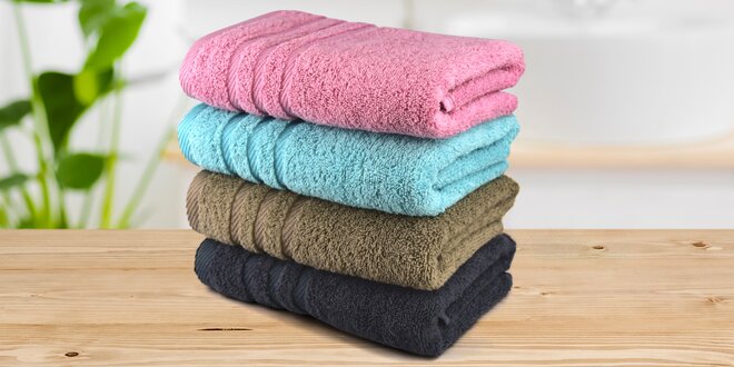Měkoučké froté ručníky a osušky ze 100% bavlny