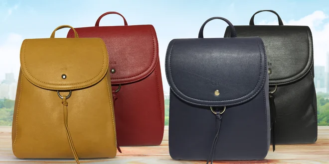 Elegantně a prakticky: dámské batohy z eko kůže
