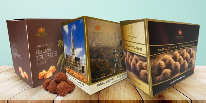 Od belgických mistrů: čokoládové truffles 7 chutí