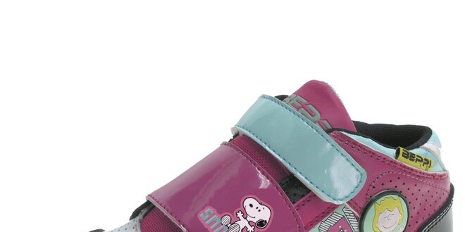 Dětské barevné boty Beppi se Snoopym