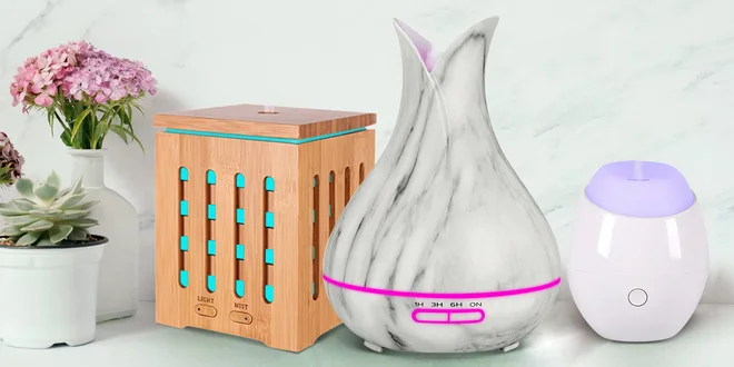 Lampa pro parádu i vůni: elektrický aroma difuzér a éterický olej
