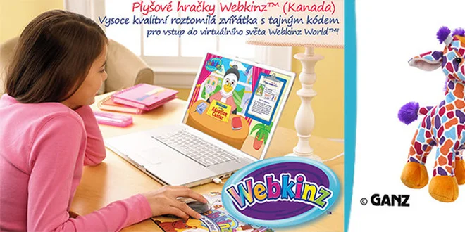 Úžasně hebká plyšová zvířátka od Webkinz™