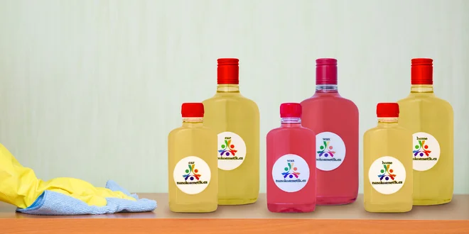 Nanokosmetika na čištění a ochranu povrchů