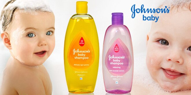 Šampóny Johnson´s baby „Už ani slzu“