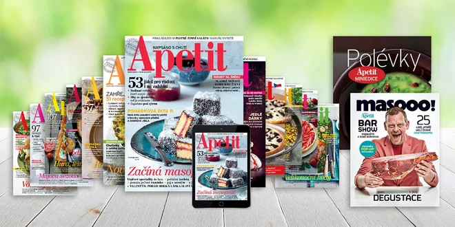 Roční předplatné časopisu Apetit s bonusy