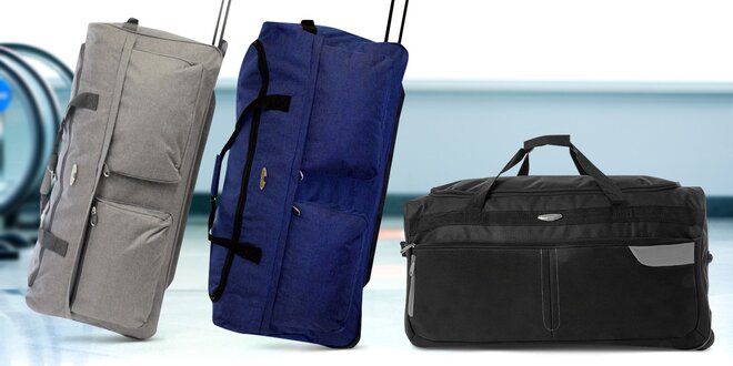Nepromokavé cestovní tašky na kolečkách: 6 verzí