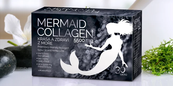 Mořský kolagen pro krásu a omlazení pleti
