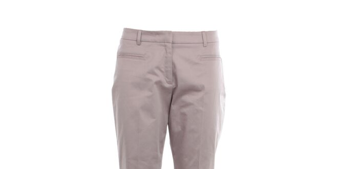 Dámské šedo-béžové kalhoty s puky Nougat London