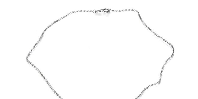 Stříbrný náhrdelník Orchira s bílou perlou