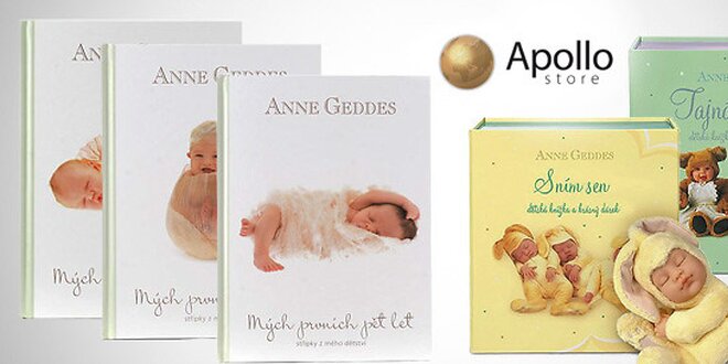 Knížky od Anne Geddes pro děti a jejich maminky