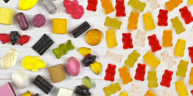 3kg balení Haribo: medvídci, třešně i šmoulové