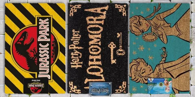 Rohožky s motivy Harry Potter, Star Wars, Simpsons