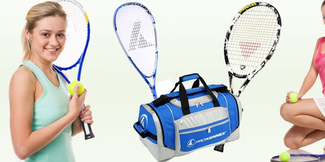 Squashová raketa Pro Kennex X-Plode, tenisová raketa či taška