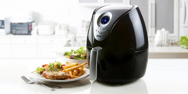 Digitální horkovzdušná fritéza o objemu 3,2 l