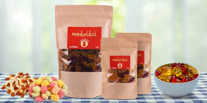 Želé bonbony z rostlinných složek vč. vegan variant