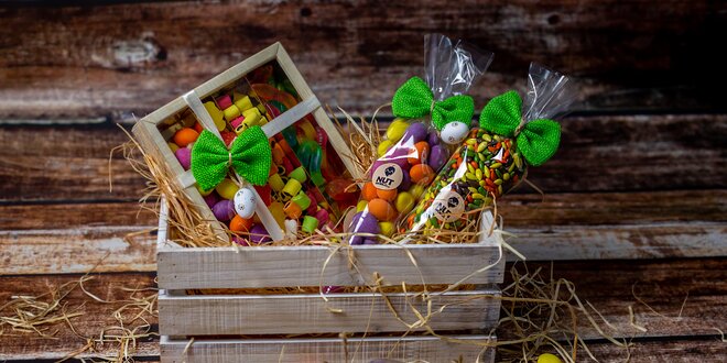 Velikonoční dobroty: bonbony i oříšky v čokoládě
