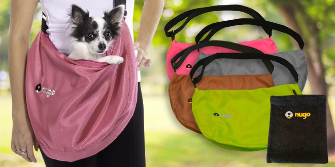 Nugo tašky a packočističe: ideální na cesty s pejsky