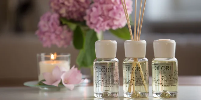 Aroma difuzéry Olori bez alkoholu: 8 svěžích vůní